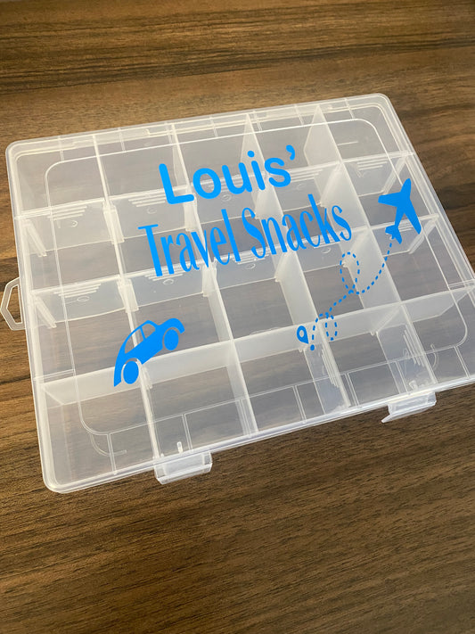 Personalised Travel Snack Box